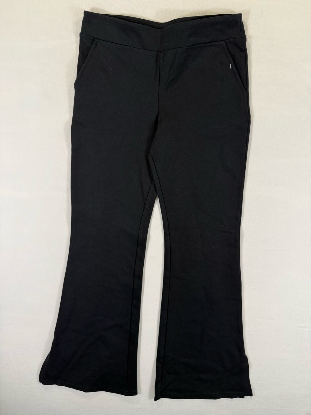 art class Black Wide-Leg Pull-On Pants with Pockets